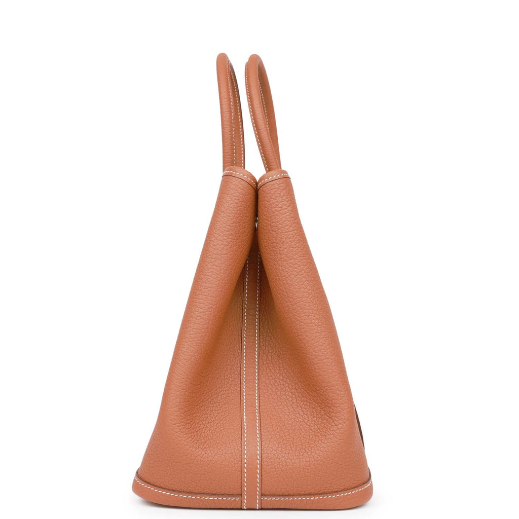 Hermes Bag Garden Party 36 Bag Sage / Negonda Leather Palladium