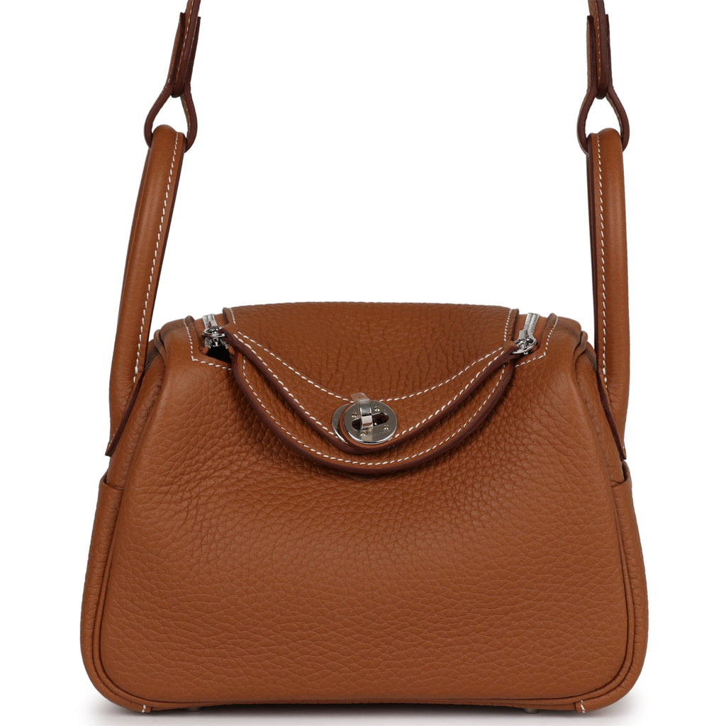 Hermes Mini Lindy Gold  Bags, Women handbags, Hermes lindy