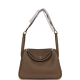 Hermes Lindy 26 Etoupe Clemence Palladium Hardware