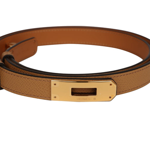 Buy Online Hermes-KELLY 18 BELT GHW EPSOM-Z GOLD with Attractive Design in  Singapore
