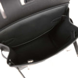 Hermes HAC A Dos PM Backpack Black Togo Palladium Hardware