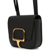 Hermes Della Cavalleria Mini Black Epsom Gold Hardware