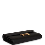 Hermes Constance Wallet To Go Black Epsom Gold Hardware