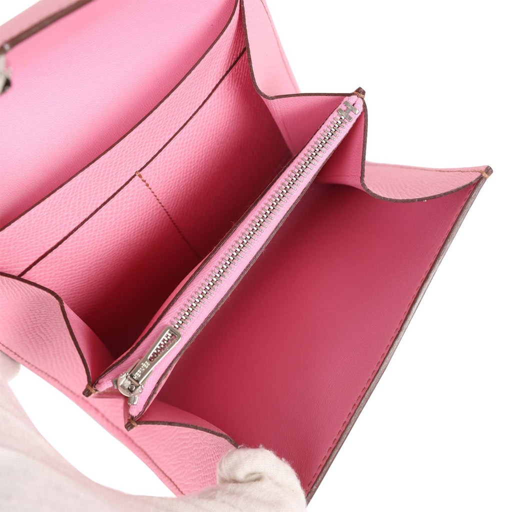Hermes Birkin 35 Bag 5P Bubblegum Pink Matte Alligator Palladium Limited  Edition