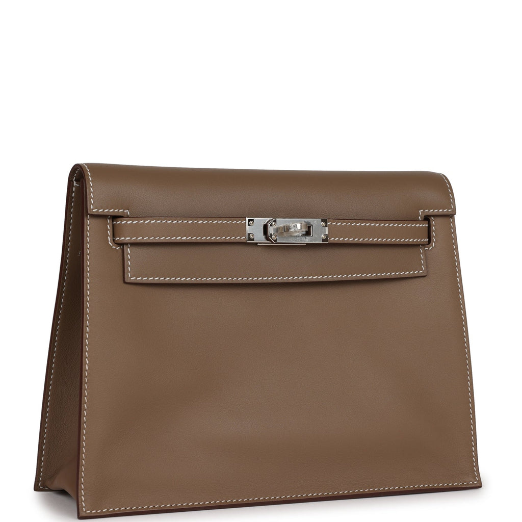 HERMÈS Kelly Danse shoulder bag in Jaune de Naples Swift leather with  Palladium hardware-Ginza Xiaoma – Authentic Hermès Boutique