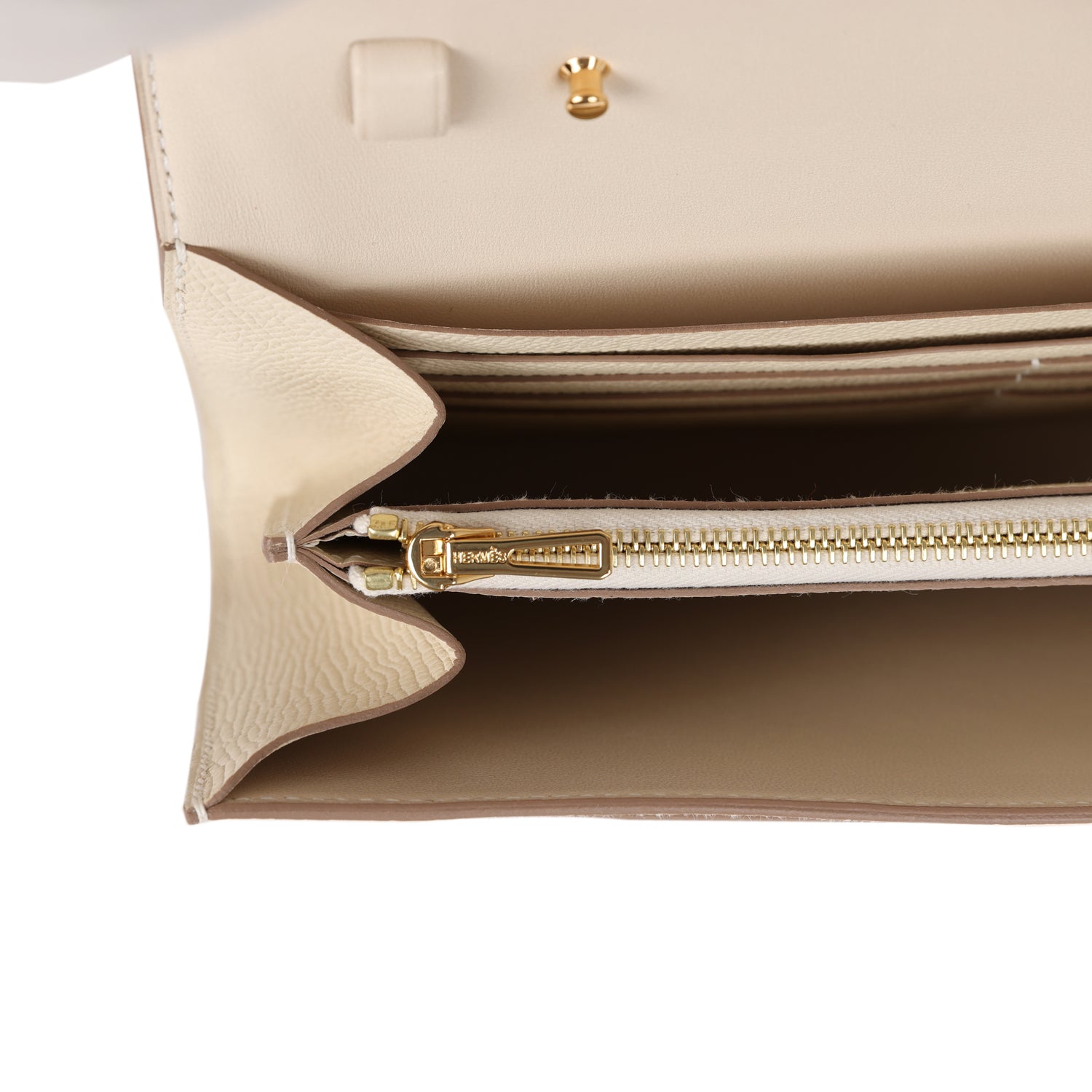 Hermes Constance To Go Wallet Craie Epsom Gold Hardware – Madison ...