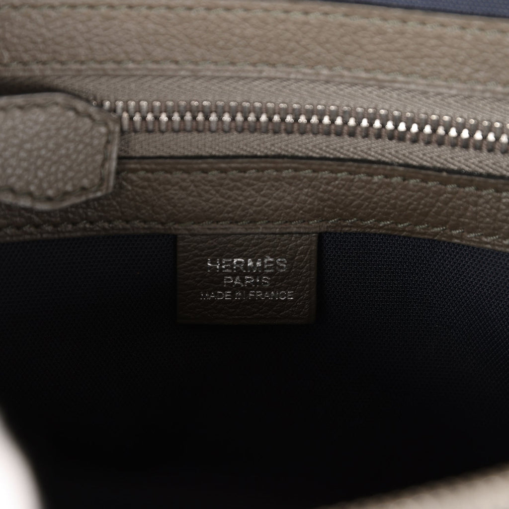 Hermes Cityslide Cross PM Vert De Gris Taurillon Cristobal Palladium H –  Madison Avenue Couture