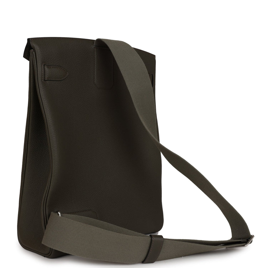 Hermès Hac a Dos GM backpack $9,550 Vert-De-Gris Togo US H083591CKC6