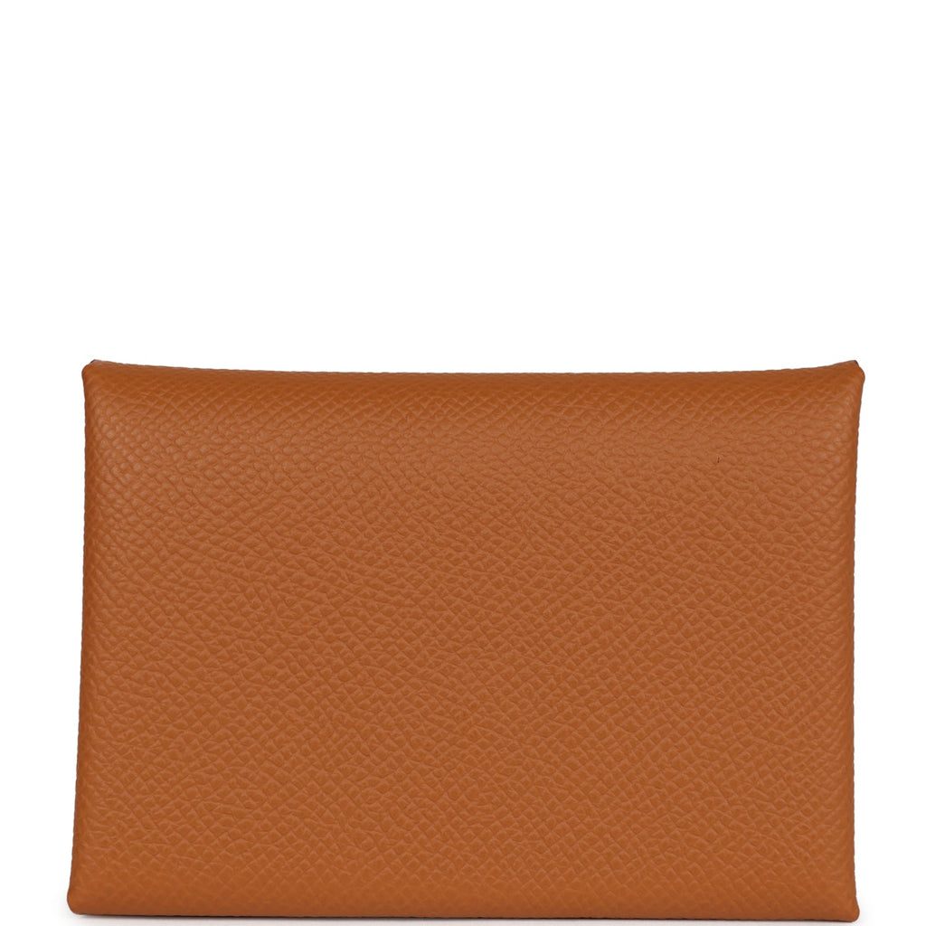 Hermes Calvi Nata Card Holder Epsom Leather