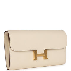 Hermes Constance To Go Wallet Nata Epsom Gold Hardware