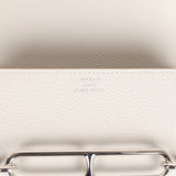 Hermes Roulis Slim Wallet Gris Perle Evercolor Palladium Hardware
