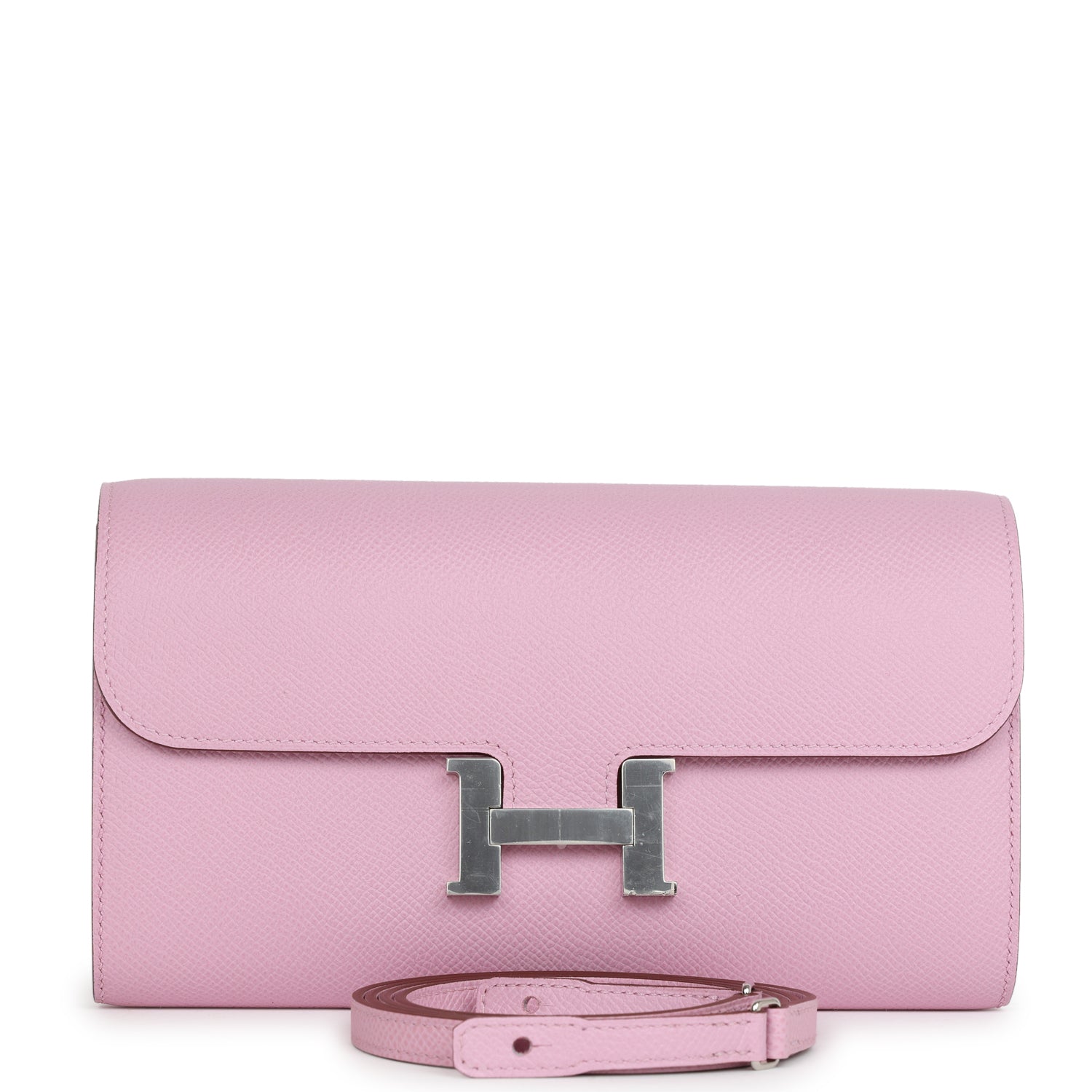 Hermes Constance Wallet To Go Mauve Sylvestre Epsom Palladium Hardware ...