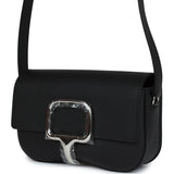 Hermes Della Cavalleria Elan Black Epsom Palladium Hardware