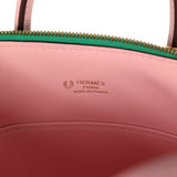 Hermes Special Order (HSS) 1923 Bolide Mini Rose Sakura and Bambou Chevre Gold Hardware