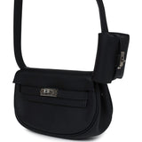 Hermes Kelly Moove Black Swift Palladium Hardware