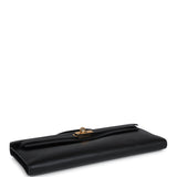 Hermes Kelly Cut Black Swift Gold Hardware