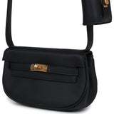 Hermes Kelly Moove Black Swift Gold Hardware