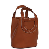 Hermes In-The-Loop 18 Fauve Barenia Faubourg Gold Hardware