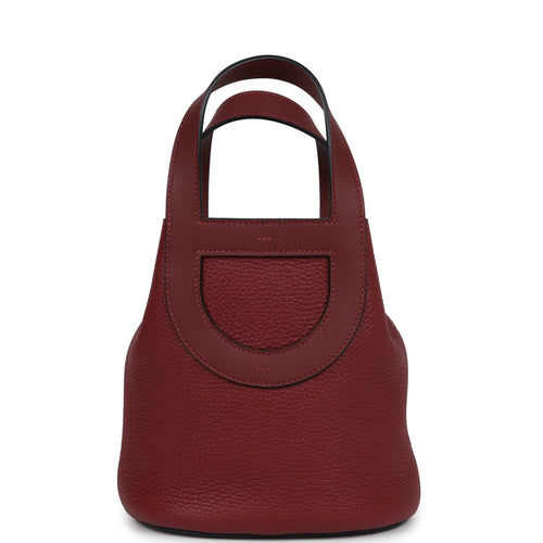 Hermes In-The-Loop 18 Rouge H Clemence and Swift Gold Hardware