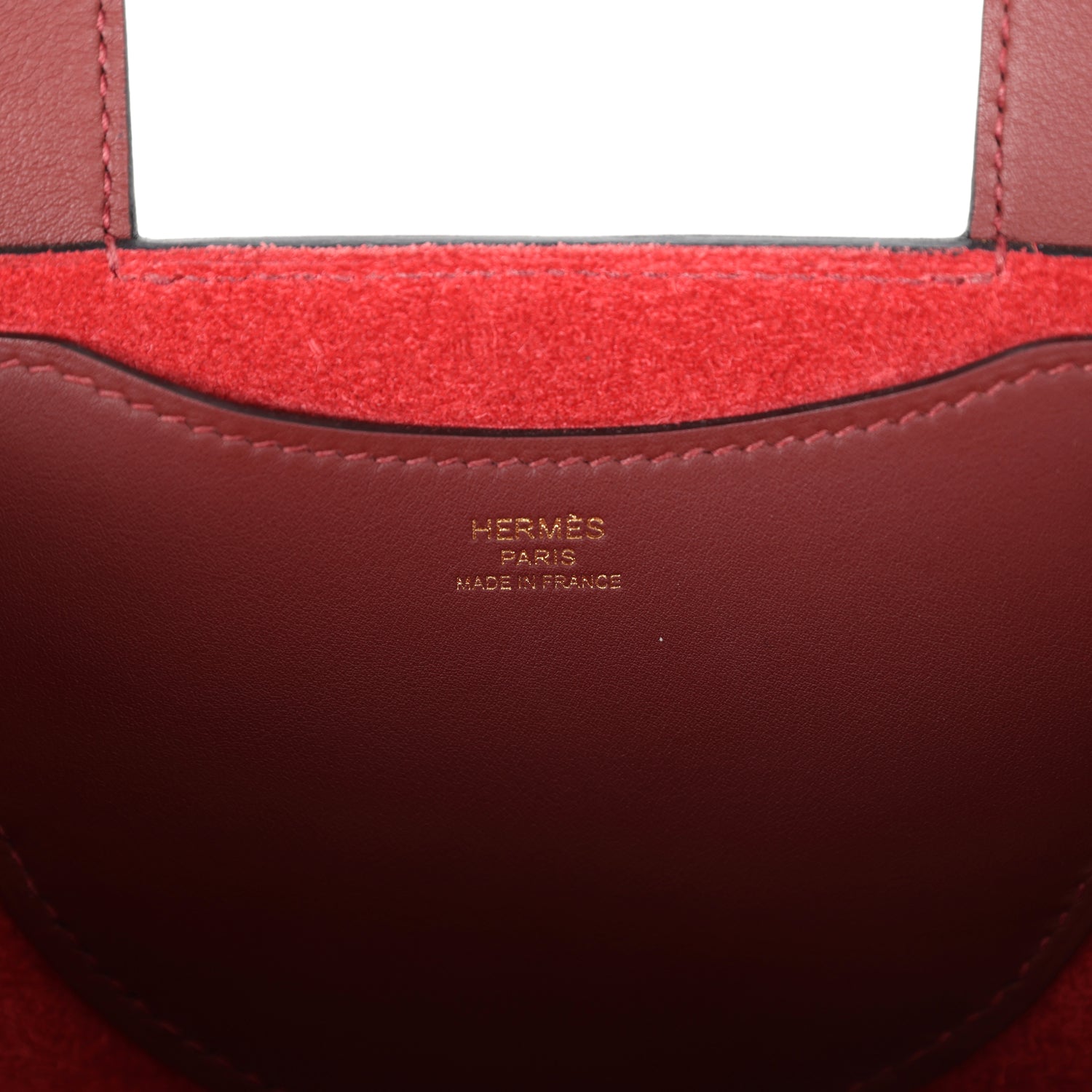 HERMES 25S IN THE LOOP 18 IN LIGHT CARAMEL CALFSKIN SILVER HARDWARE