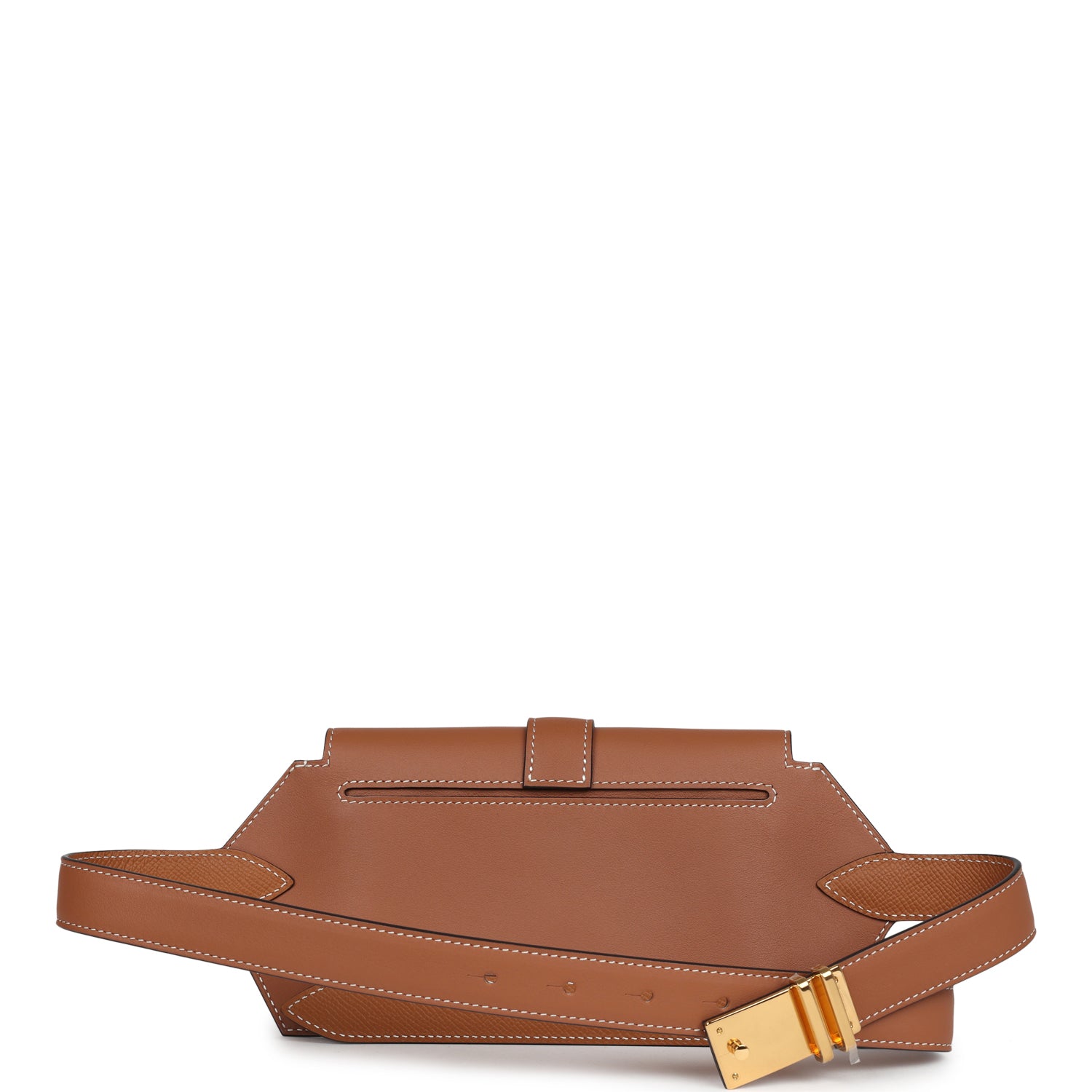 Hermes Elan Pocket Belt 24 Gold Swift Gold Hardware – Madison Avenue ...