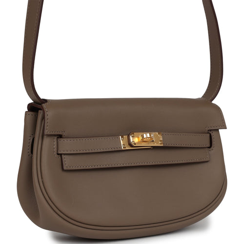 Hermes Kelly Moove Etoupe Swift Gold Hardware