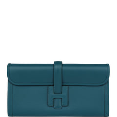 Hermes Jige Elan 29 Vert Bosphore Evercolor