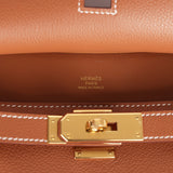 Hermes Jypsiere Mini Gold Evercolor Gold Hardware