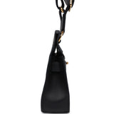 Hermes Jypsiere Mini Black Evercolor Gold Hardware