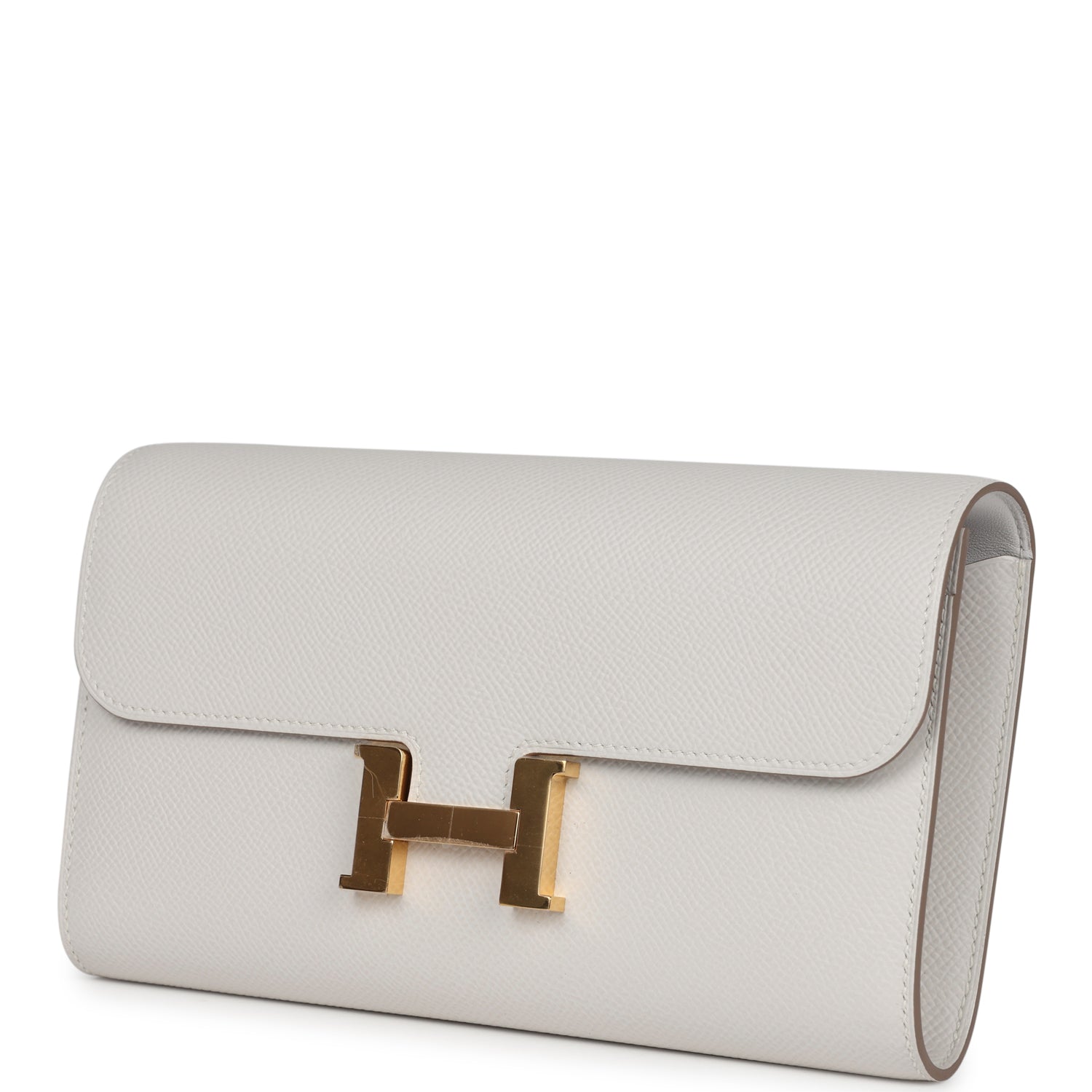 Hermes Constance To Go Wallet Gris Pale Epsom Gold Hardware