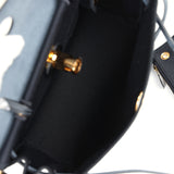 Hermes Herbag Zip 31 PM Black Military Canvas & Vache Hunter Gold Hardware