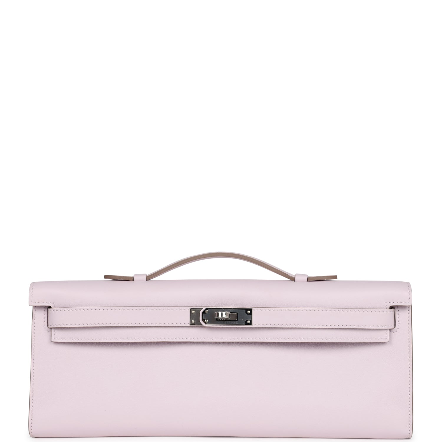 Hermes Kelly Cut Mauve Pale Swift Palladium Hardware