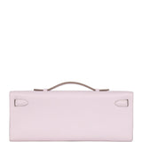 Hermes Kelly Cut Mauve Pale Swift Palladium Hardware