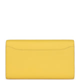 Hermes Constance To Go Wallet Jaune De Naples Epsom Gold Hardware