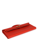 Hermes Kelly Cut Capucine Swift Gold Hardware