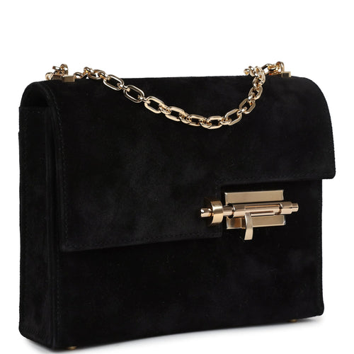 Hermes Mini Verrou Chaine Bag Black Doblis Permabrass Hardware