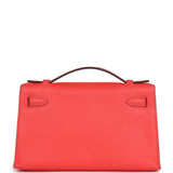 Hermes Kelly Pochette Rose Jaipur Epsom Gold Hardware