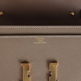 Hermes Constance Wallet To Go Etoupe Epsom Gold Hardware