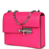 Hermes Mini Verrou Chaine Bag Rose Pop Chevre Chamkila Palladium Hardware