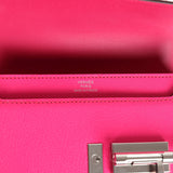 Hermes Mini Verrou Chaine Bag Rose Pop Chevre Chamkila Palladium Hardware