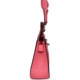 Hermes Mini Jypsiere Rose Azalee Swift Palladium Hardware