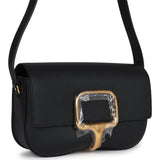 Hermes Della Cavalleria Elan Black Epsom Gold Hardware