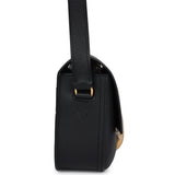 Hermes Della Cavalleria Elan Black Epsom Gold Hardware