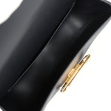 Hermes Della Cavalleria Elan Black Epsom Gold Hardware