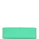 Hermes Kelly Pochette Vert Comics Swift Gold Hardware