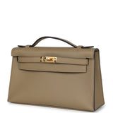 Hermes Kelly Pochette Beige Marfa Swift Gold Hardware Payment 2 for JJ