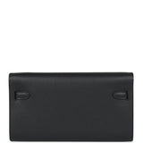 Hermes Kelly Wallet To Go Black Epsom Gold Hardware