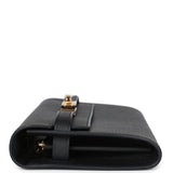 Hermes Kelly Wallet To Go Black Epsom Gold Hardware