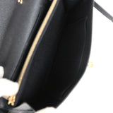 Hermes Kelly Wallet To Go Black Epsom Gold Hardware