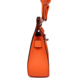 Hermes Mini Jypsiere Orange Minium Swift Palladium Hardware